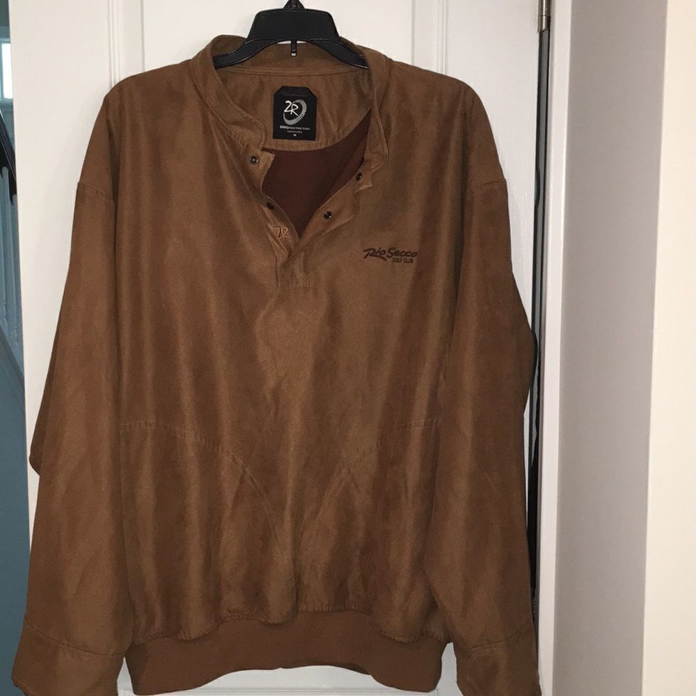 Zero Restriction RIO Secco Golf Club Nevada mens pullover wind  Jacket